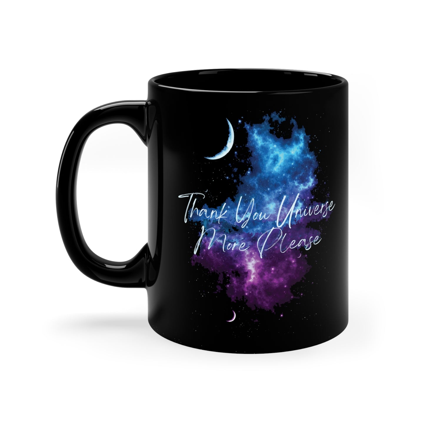 TYUMP Black Mug, 11oz