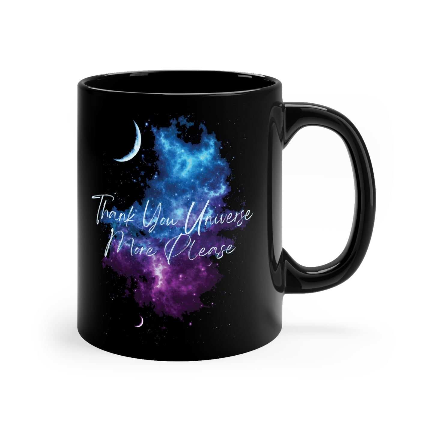 TYUMP Black Mug, 11oz