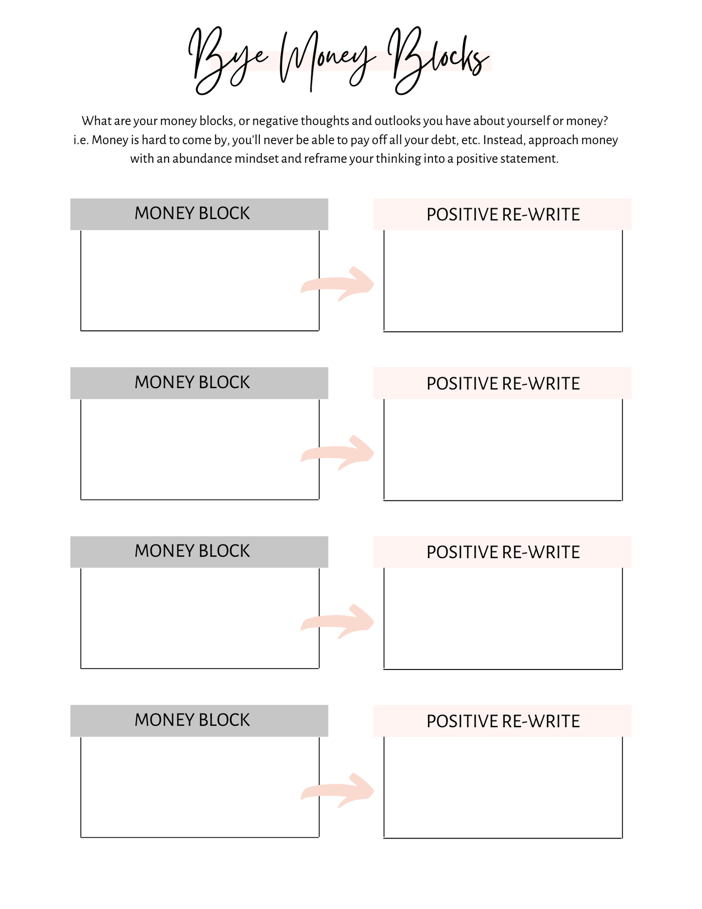 Manifesting Money: Journal Your Way To Financial Freedom