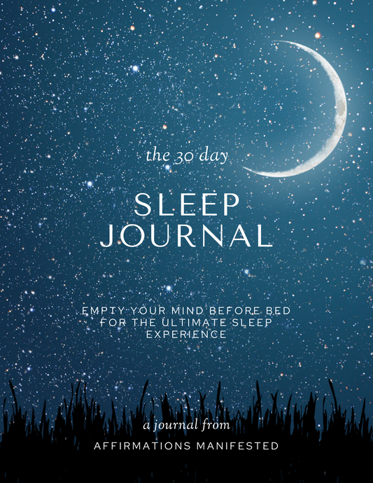 Sleep Journal - 30 Day